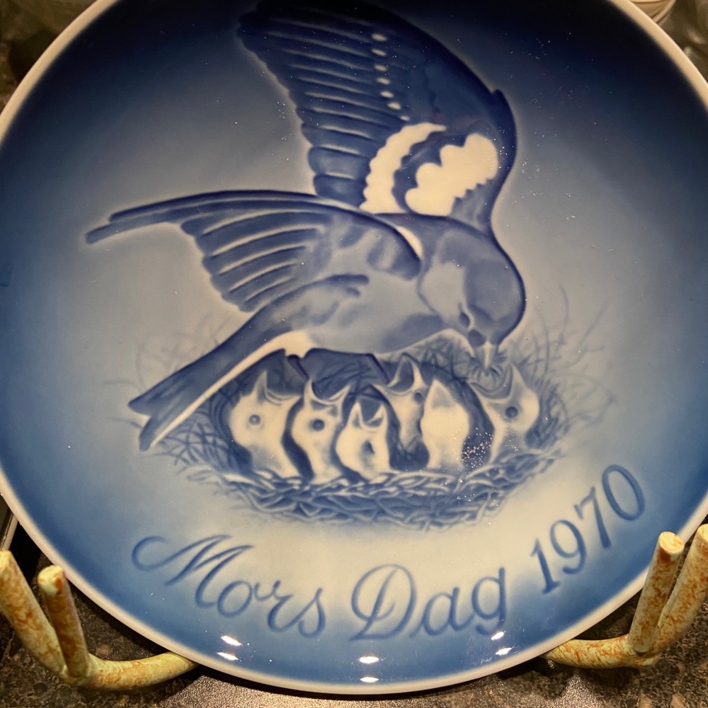 6” Royal Copenhagen Porcelain Plate - 1970